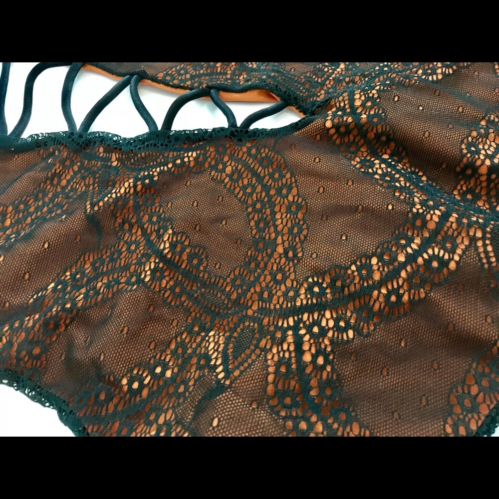 Lace body suit